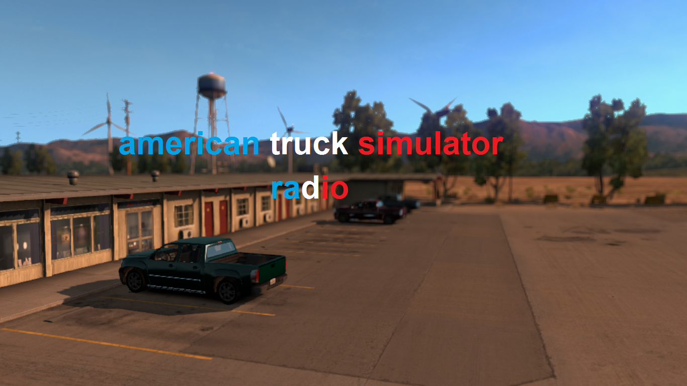 دانلود مد رادیو آمریکایی برای بازی american truck simulator